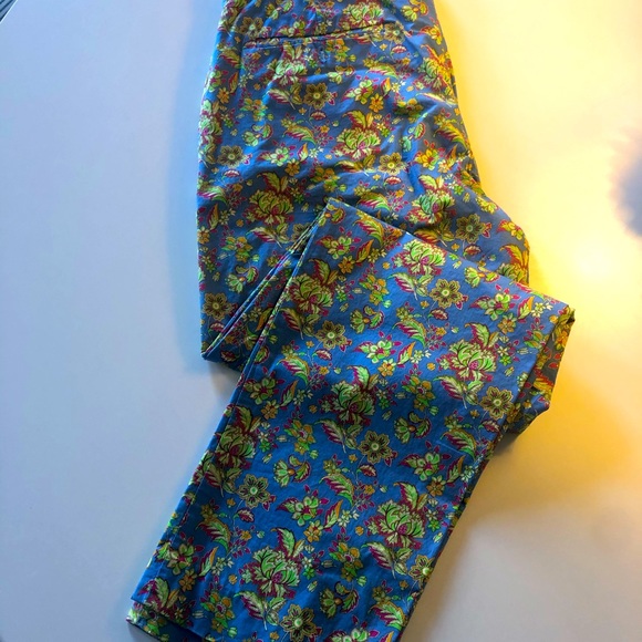 Polo Ralph Lauren Cotton Paisley Flat-front Pant